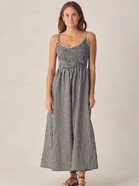 RYLEE + CRU
Women's Chrissy Dress Black Check